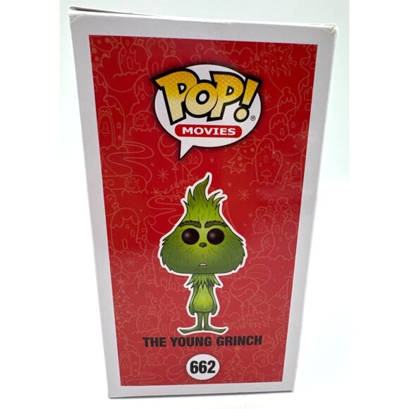 FUNKO POP 2018 THE YOUNG GRINCH #662 NEW IN BOX - Picture 4 of 5